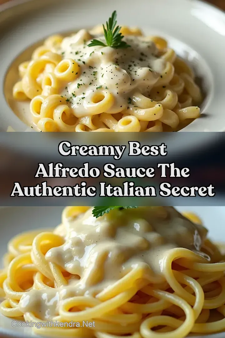 Creamy Best Alfredo Sauce The Authentic Italian Secret