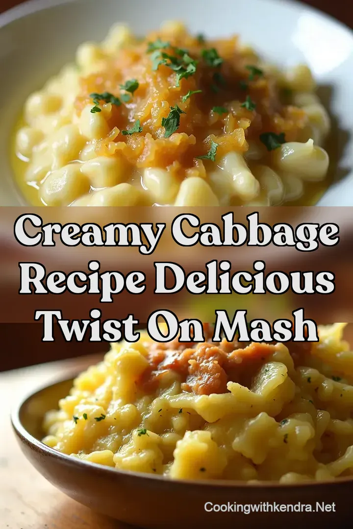 Creamy Cabbage Recipe Delicious Twist On Mash