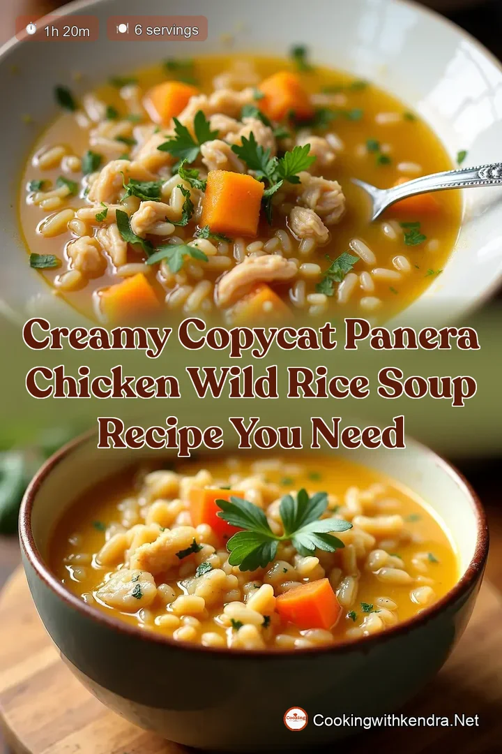 Creamy Copycat Panera Chicken Wild Rice Soup Recipe You Need