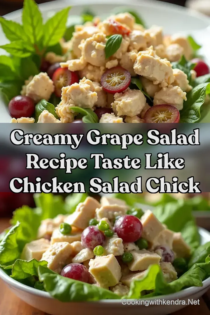 Creamy Grape Salad Recipe Taste Like Chicken Salad Chick
