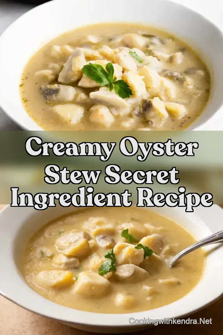 Creamy Oyster Stew Secret Ingredient Recipe