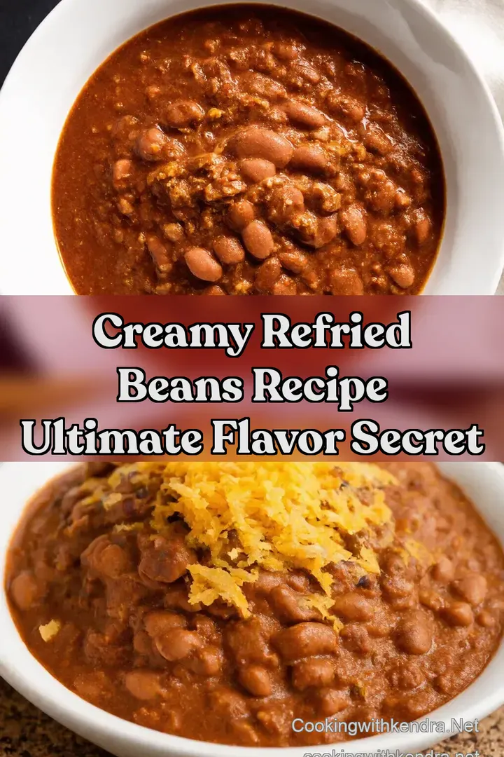 Creamy Refried Beans Recipe Ultimate Flavor Secret