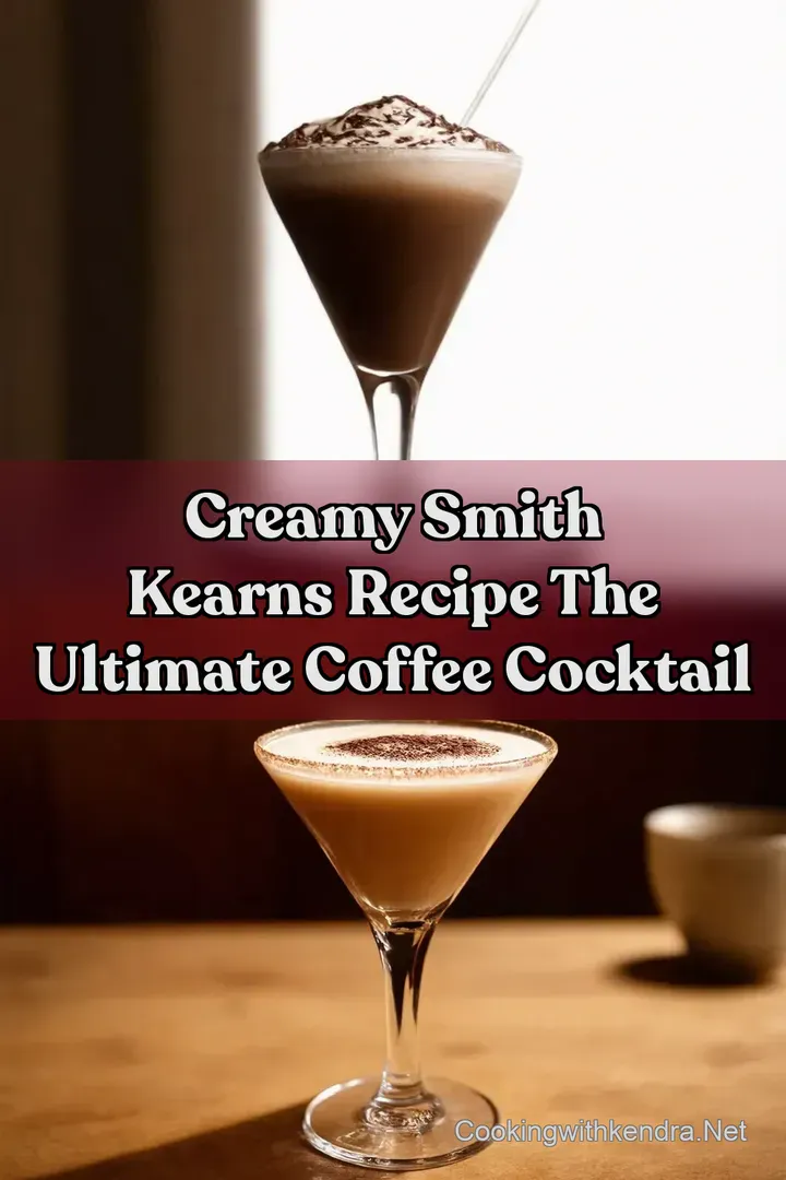 Creamy Smith Kearns Recipe The ULTIMATE Coffee Cocktail : PIN FOR LATER Creamy Smith Kearns Recipe The ULTIMATE Coffee Cocktail