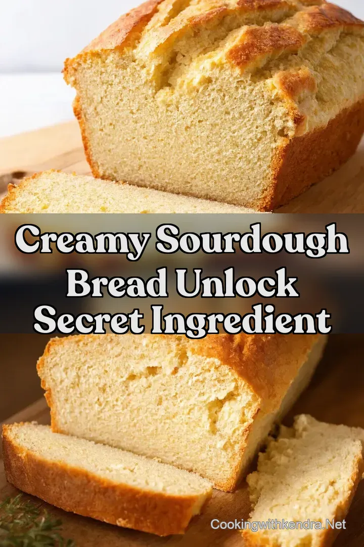 Creamy Sourdough Bread Unlock Secret Ingredient