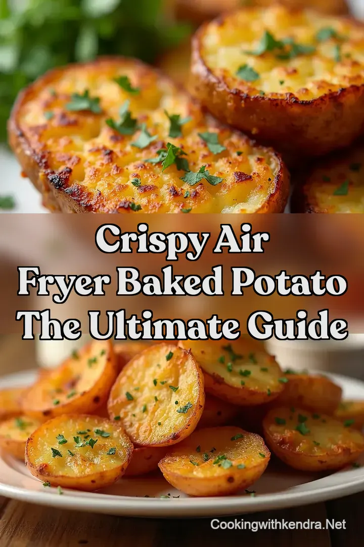 Crispy Air Fryer Baked Potato The Ultimate Guide