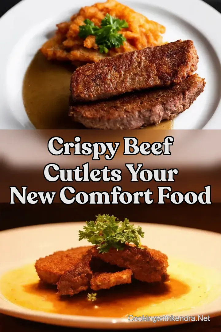 Crispy Beef Cutlets Your New Comfort Food : PIN FOR LATER Crispy Beef Cutlets Your New Comfort Food