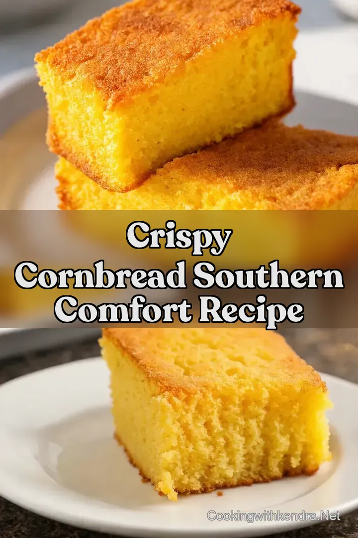 Crispy Cornbread Southern Comfort Recipe