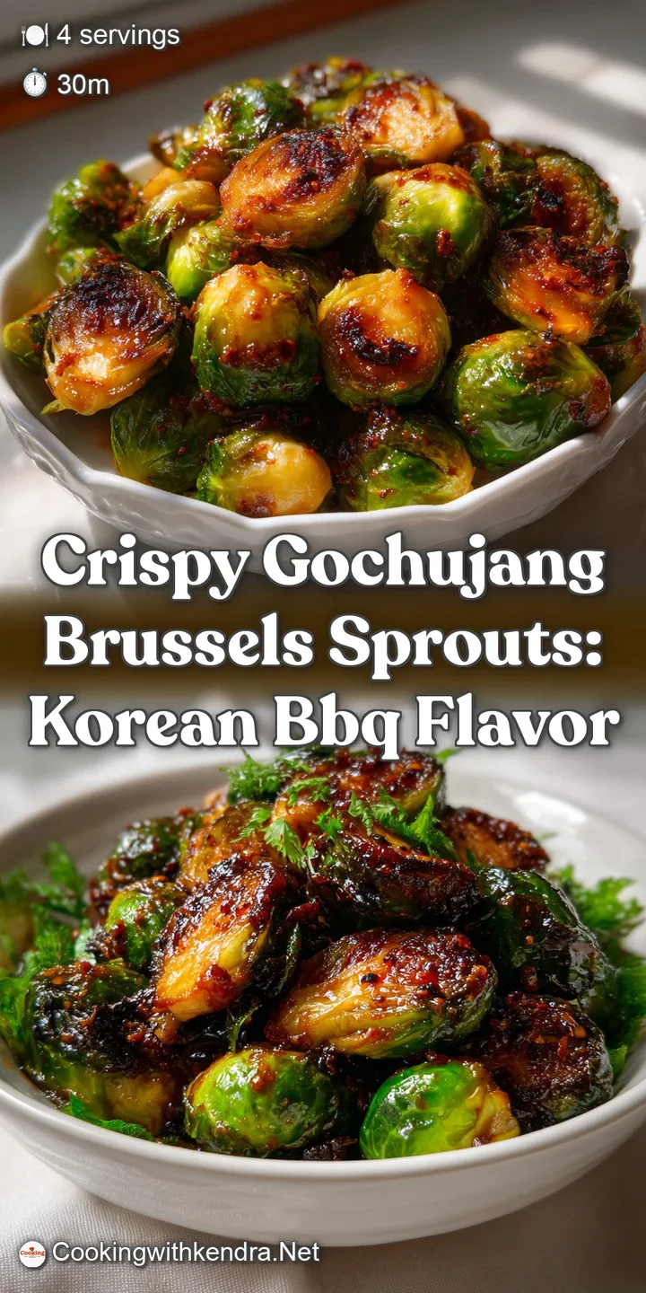 Deep-fried Brussels sprouts with a glossy, caramelized coating. Vibrant red-orange hues and crisp edges create an irresist...
