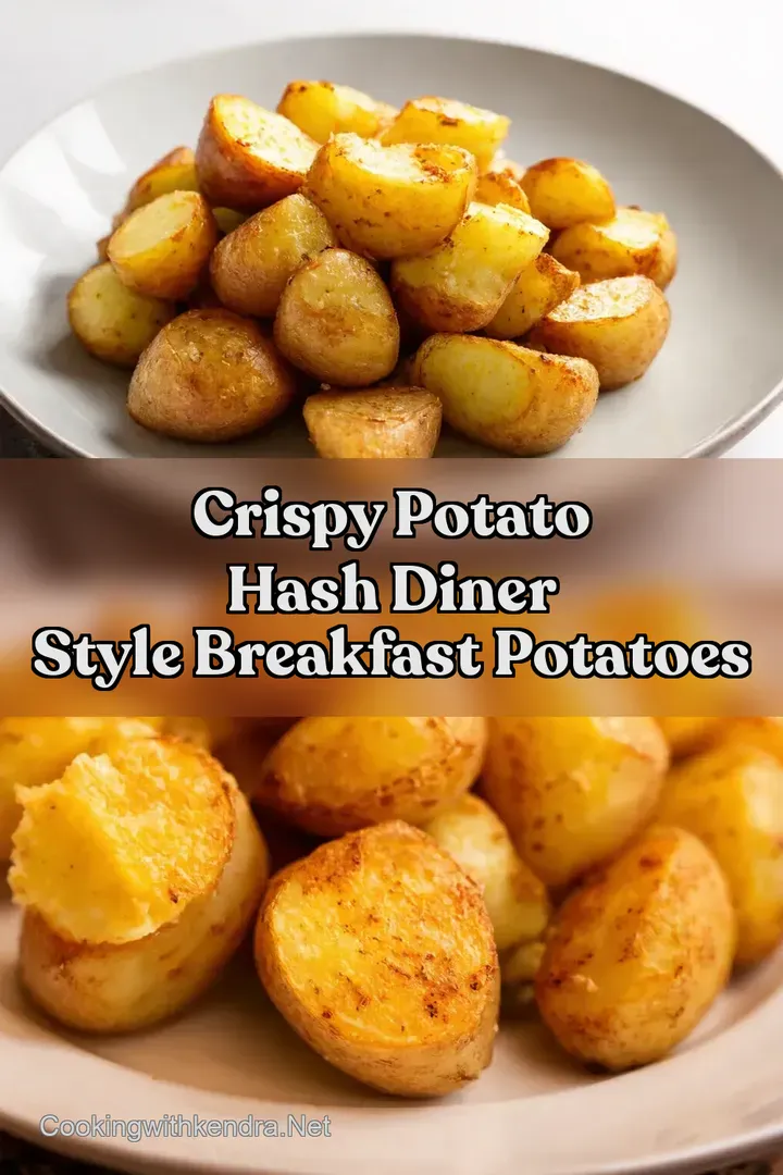 Crispy Potato Hash Diner Style Breakfast Potatoes