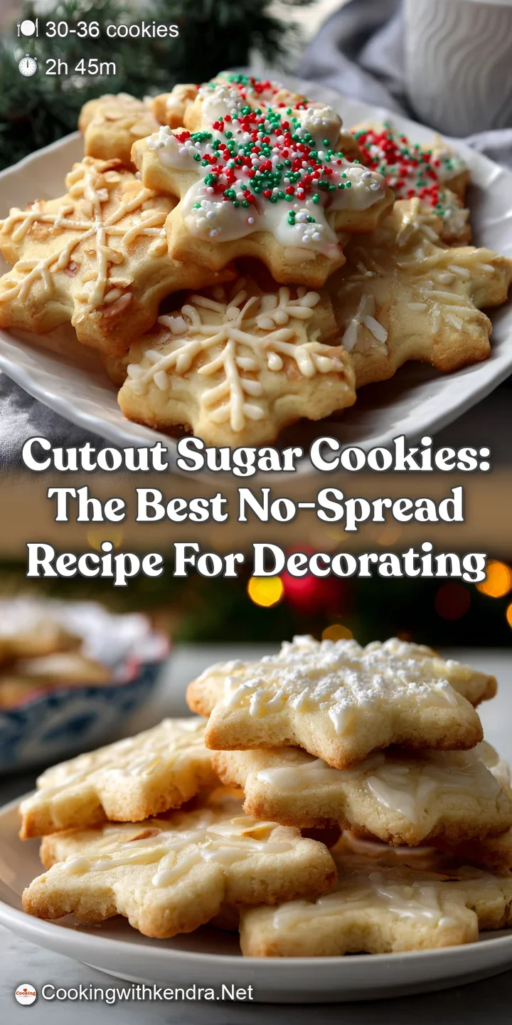 Cutout Sugar Cookies: The Best No-Spread Recipe for Decorating