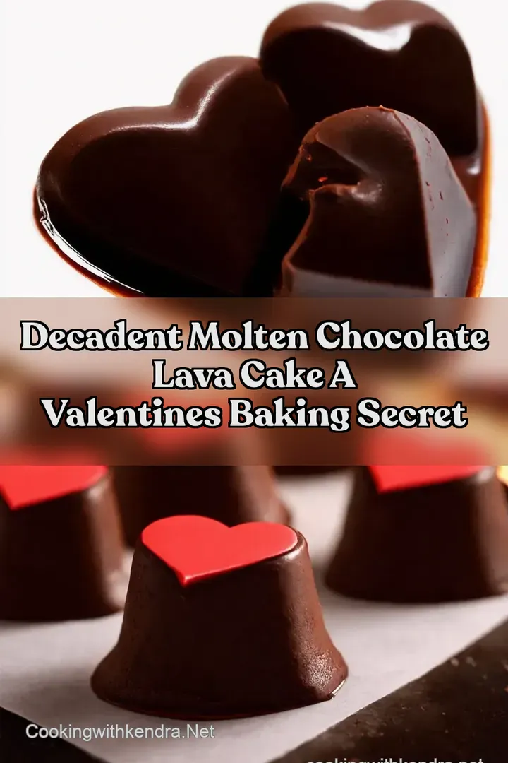 Decadent Molten Chocolate Lava Cake A Valentines Baking Secret