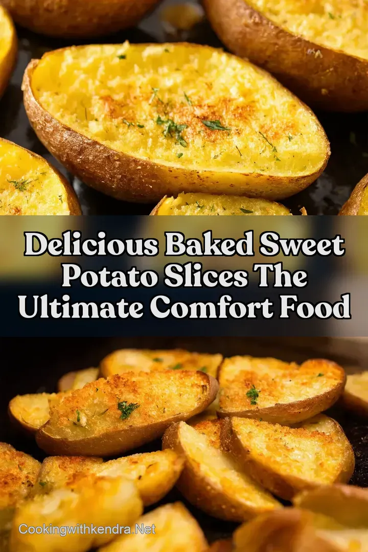 Delicious Baked Sweet Potato Slices The Ultimate Comfort Food : PIN FOR LATER Delicious Baked Sweet Potato Slices The Ultimate Comfort Food