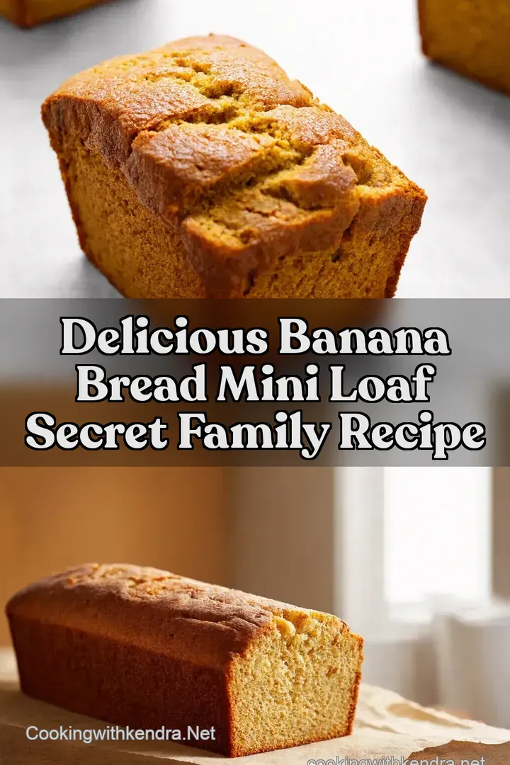 Delicious Banana Bread Mini Loaf Secret Family Recipe : PIN FOR LATER Delicious Banana Bread Mini Loaf Secret Family Recipe