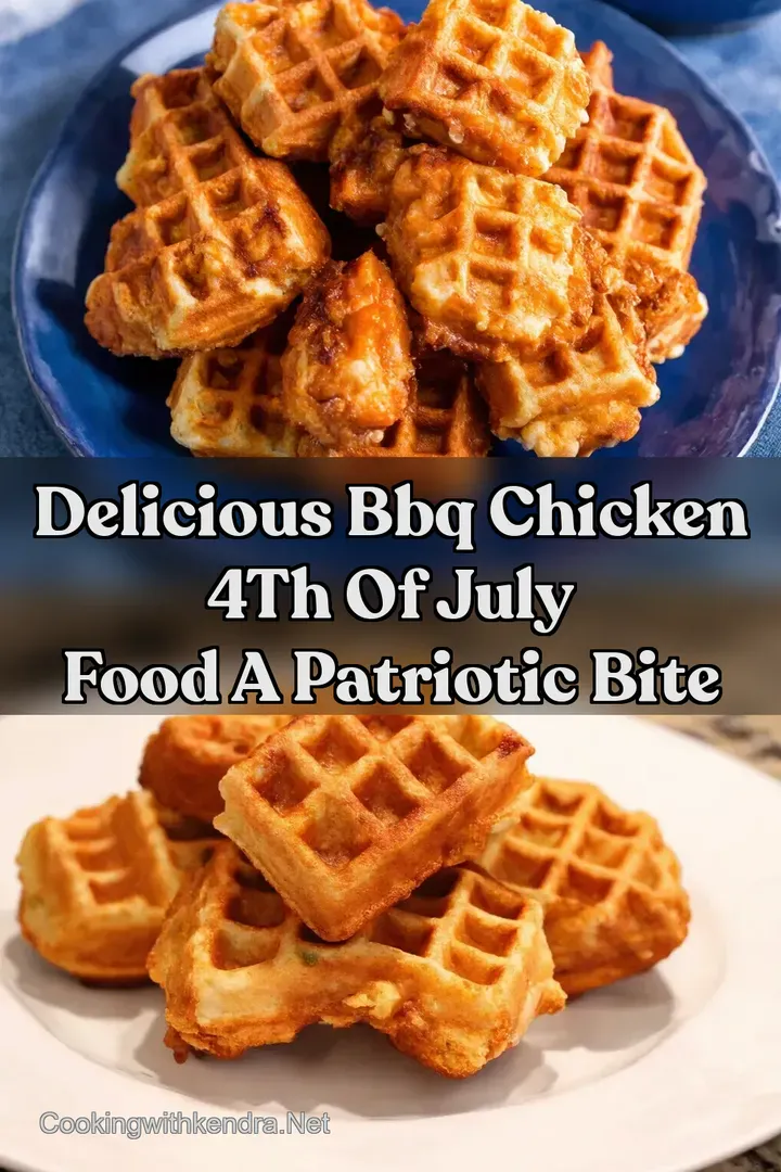 Delicious BBQ Chicken 4th of July Food A Patriotic Bite