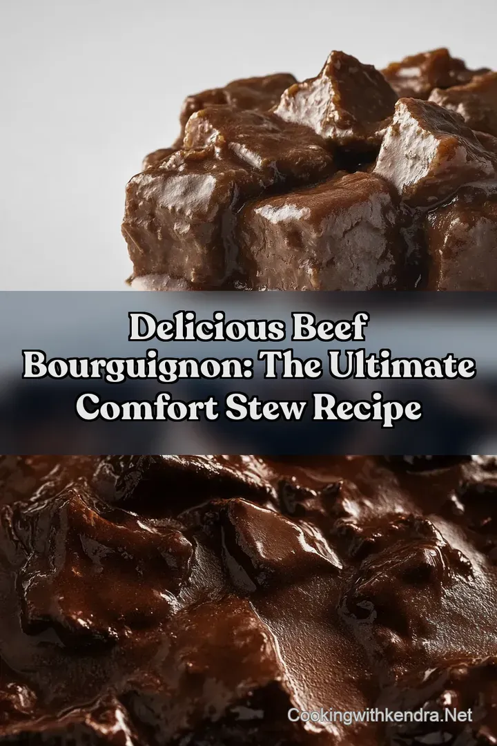 Delicious Beef Bourguignon: The Ultimate Comfort Stew Recipe