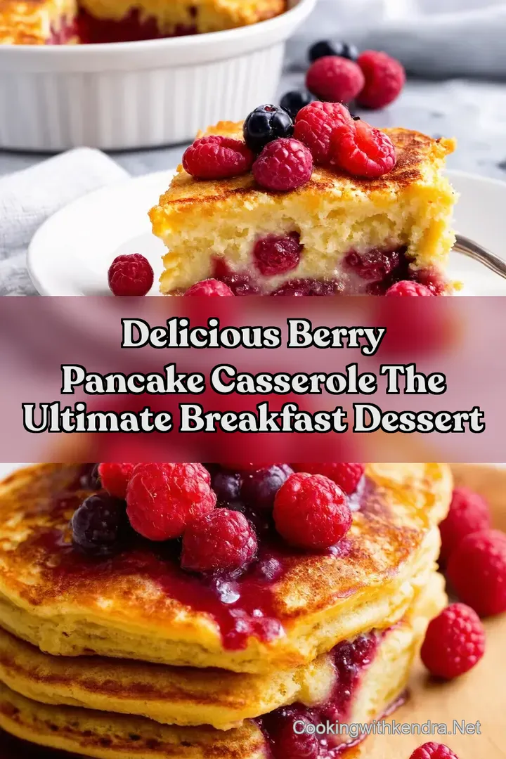 Delicious Berry Pancake Casserole The Ultimate Breakfast Dessert