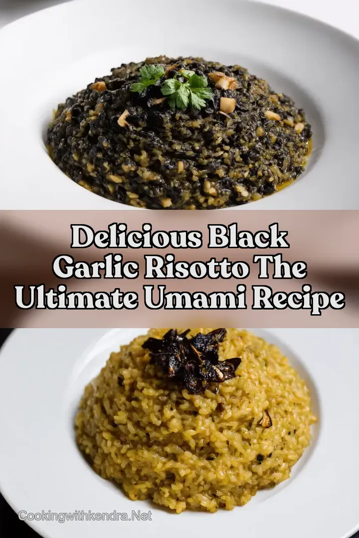 Delicious Black Garlic Risotto The Ultimate Umami Recipe