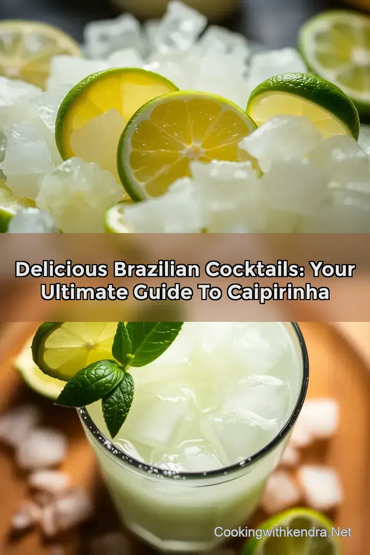 Delicious Brazilian Cocktails: Your Ultimate Guide to Caipirinha