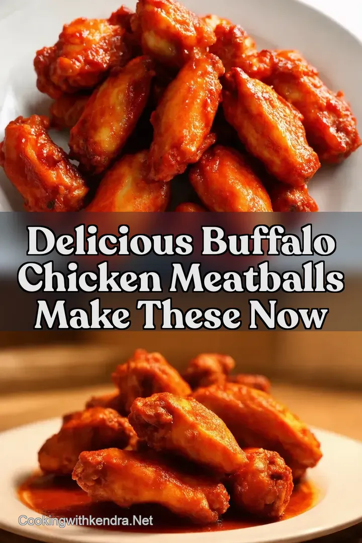 Delicious Buffalo Chicken Meatballs Make These Now : PIN FOR LATER Delicious Buffalo Chicken Meatballs Make These Now