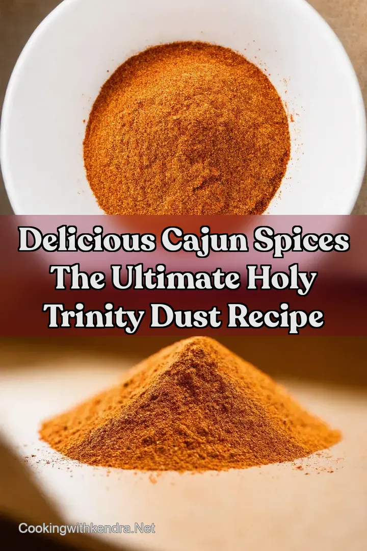 Delicious Cajun Spices The Ultimate Holy Trinity Dust Recipe