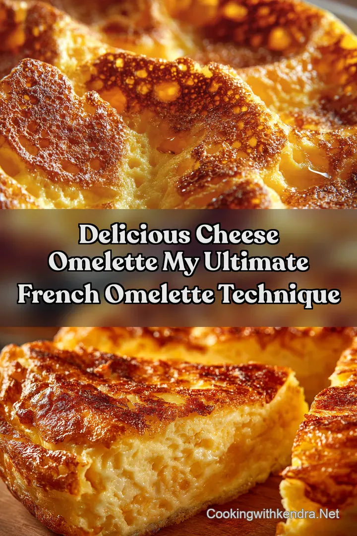Delicious Cheese Omelette My Ultimate French Omelette Technique