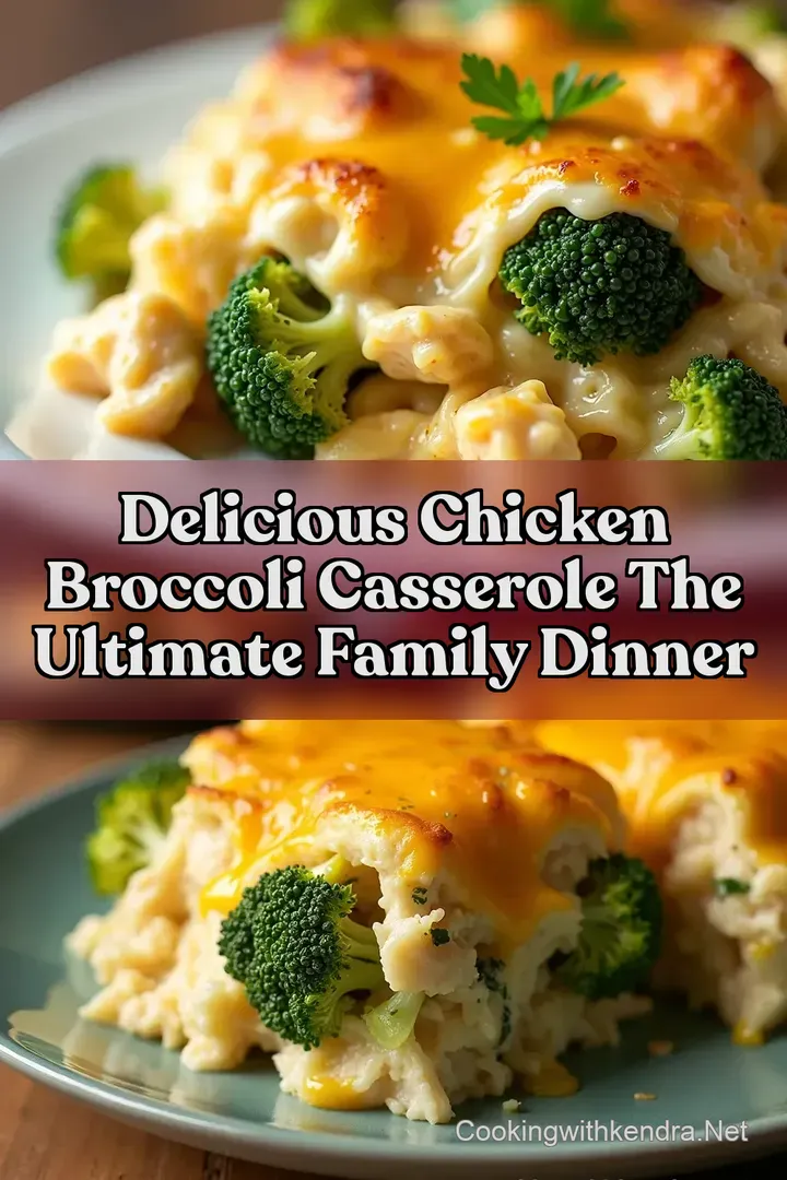 Delicious Chicken Broccoli Casserole The Ultimate Family Dinner