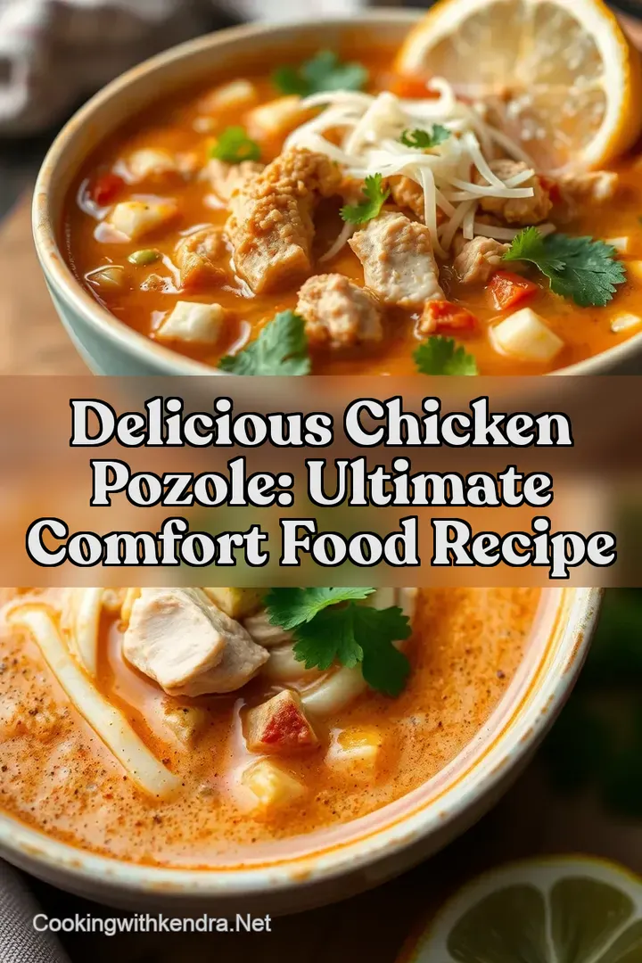 Delicious Chicken Pozole: Ultimate Comfort Food Recipe
