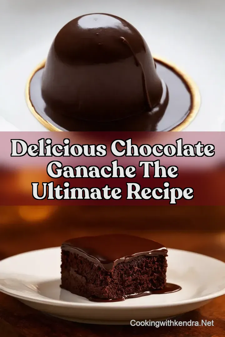 Delicious Chocolate Ganache The Ultimate Recipe