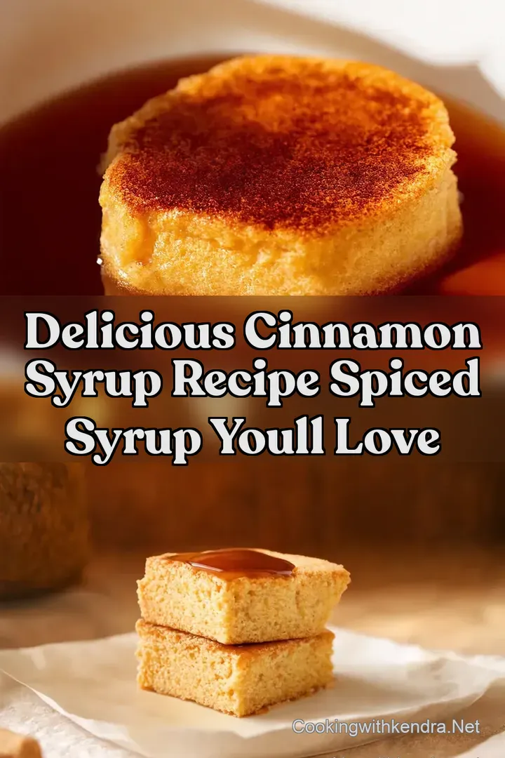 Delicious Cinnamon Syrup Recipe Spiced Syrup Youll Love : PIN FOR LATER Delicious Cinnamon Syrup Recipe Spiced Syrup Youll Love