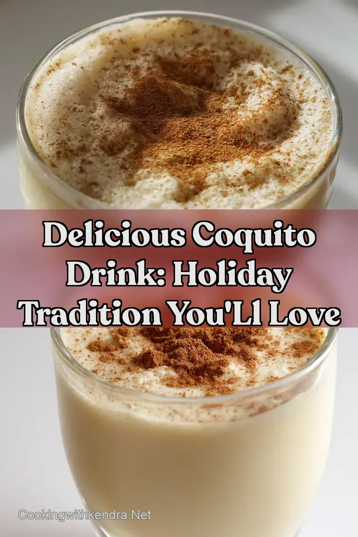 Delicious Coquito Drink: Holiday Tradition You&#039 ll Love