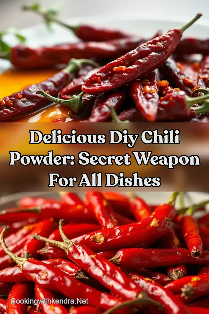 Delicious DIY Chili Powder: Secret Weapon for All Dishes : PIN FOR LATER Delicious DIY Chili Powder: Secret Weapon for All Dishes
