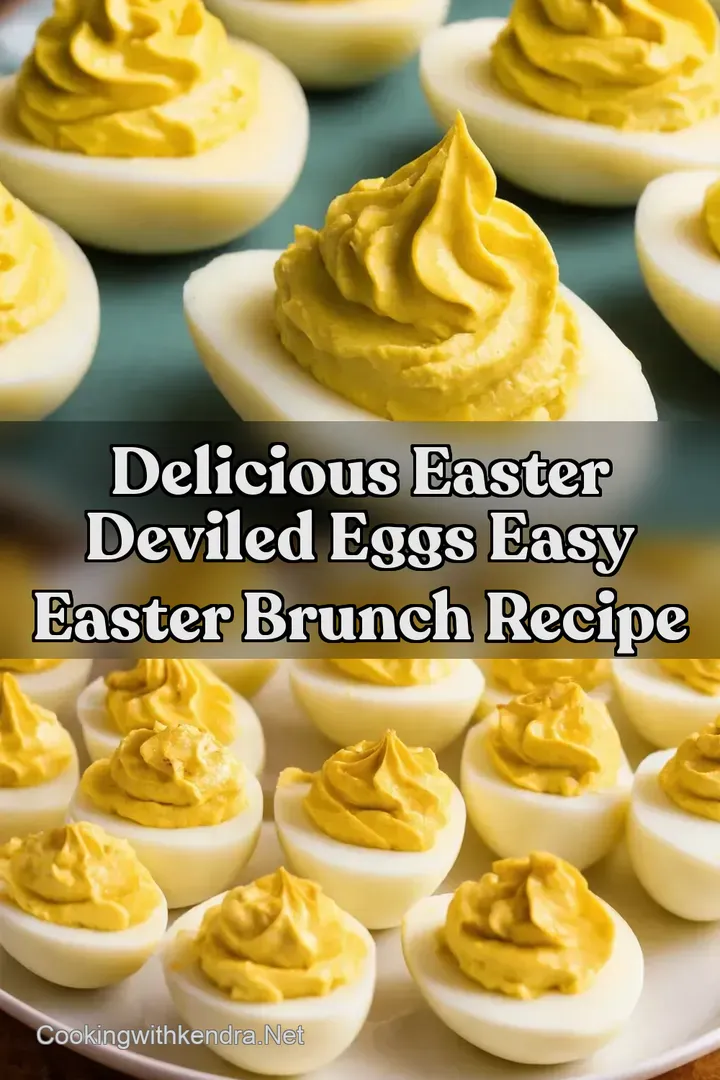 Delicious Easter Deviled Eggs Easy Easter Brunch Recipe