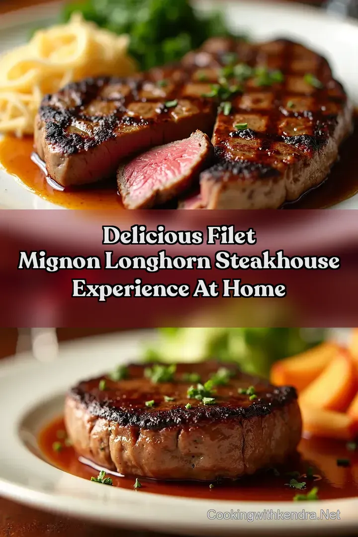 Delicious Filet Mignon Longhorn Steakhouse Experience At Home