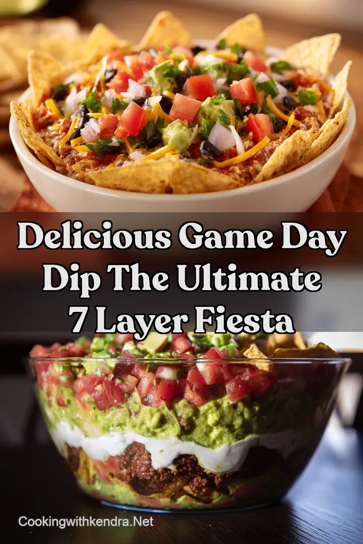 Delicious Game Day Dip The Ultimate 7 Layer Fiesta