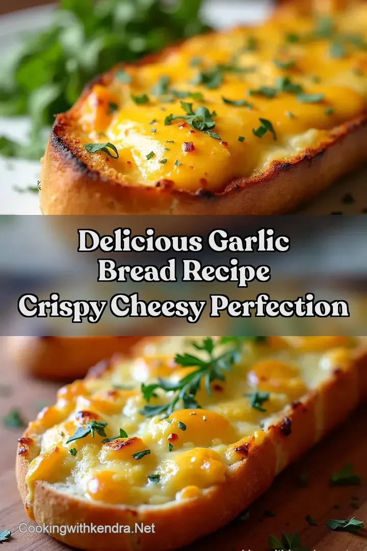 Delicious Garlic bread Recipe Crispy Cheesy Perfection