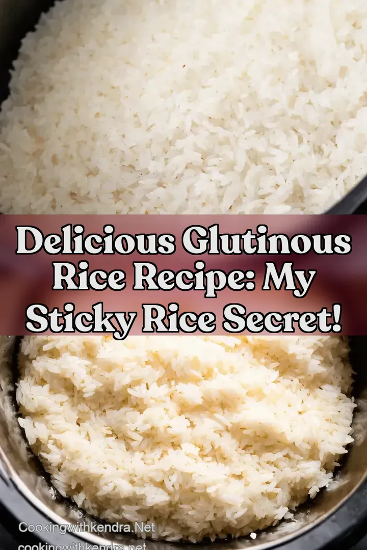 Delicious Glutinous Rice Recipe: My Sticky Rice Secret! : PIN FOR LATER Delicious Glutinous Rice Recipe: My Sticky Rice Secret!
