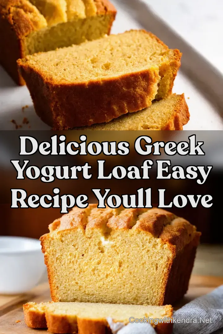 Delicious Greek Yogurt Loaf Easy Recipe Youll Love