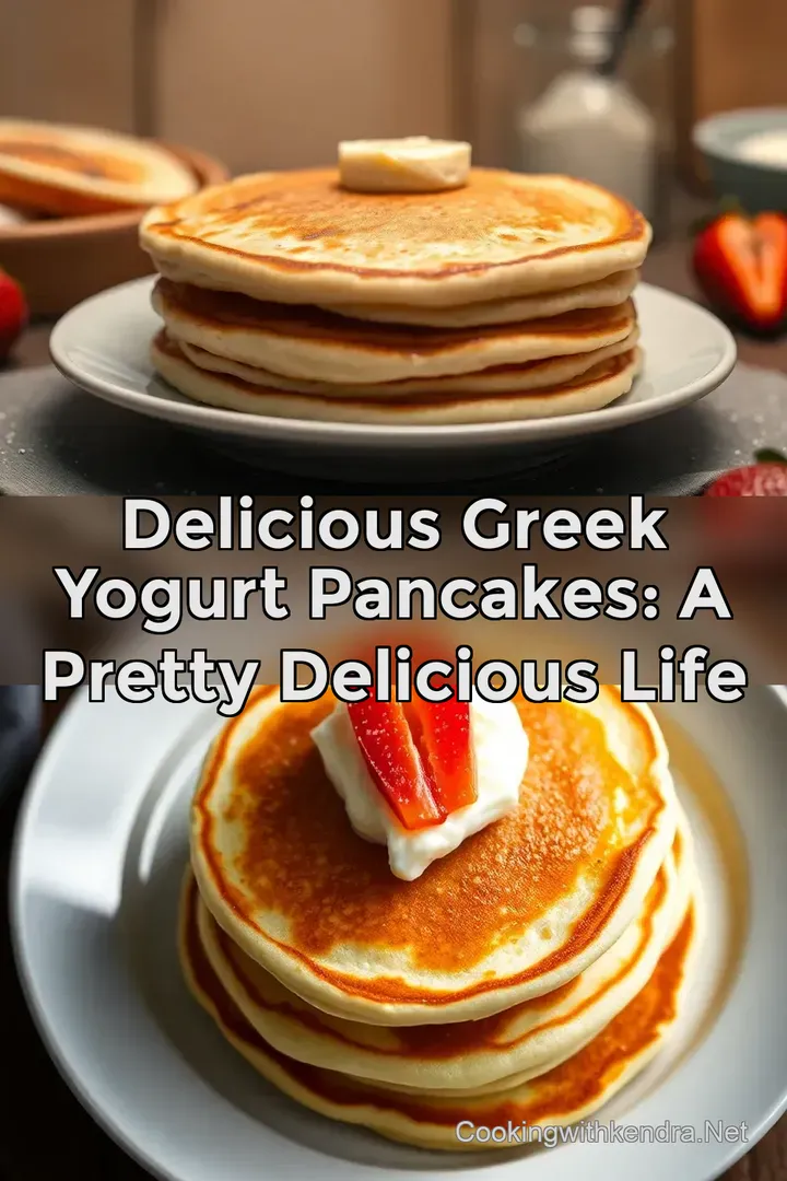 Delicious Greek Yogurt Pancakes: A Pretty Delicious Life
