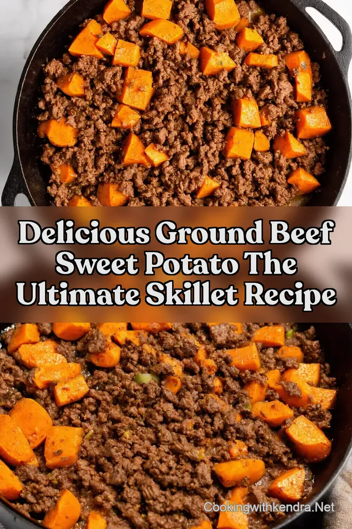 Delicious Ground Beef Sweet Potato The Ultimate Skillet Recipe