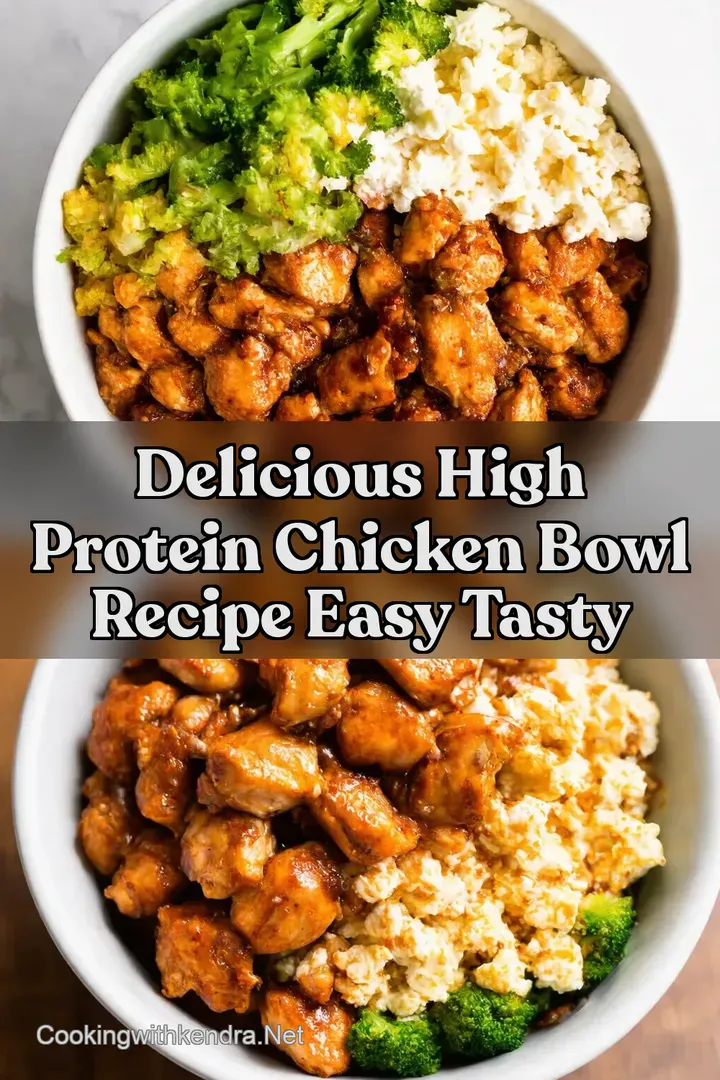 Delicious High Protein Chicken Bowl Recipe Easy Tasty