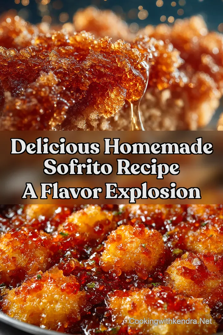 Delicious Homemade Sofrito Recipe A Flavor Explosion