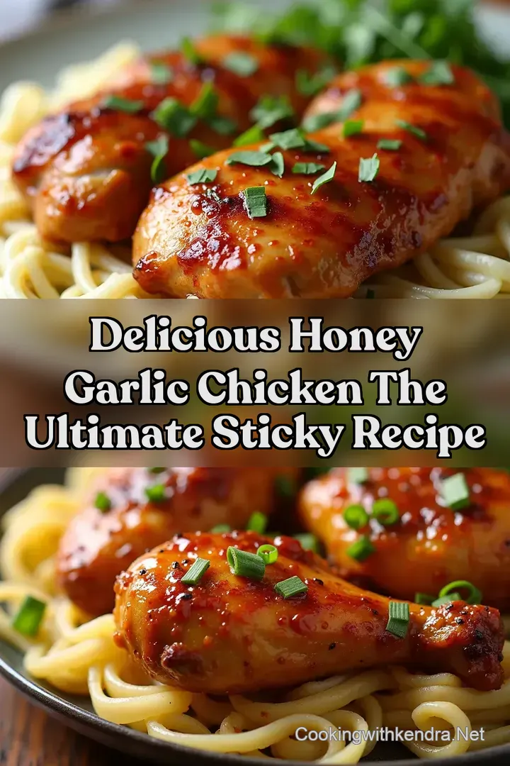 Delicious Honey Garlic Chicken The Ultimate Sticky Recipe