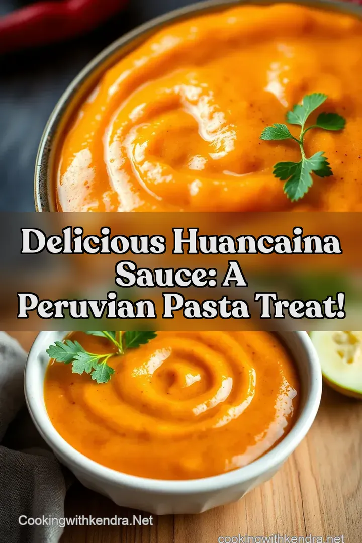 Delicious Huancaina Sauce: A Peruvian Pasta Treat! : PIN FOR LATER Delicious Huancaina Sauce: A Peruvian Pasta Treat!