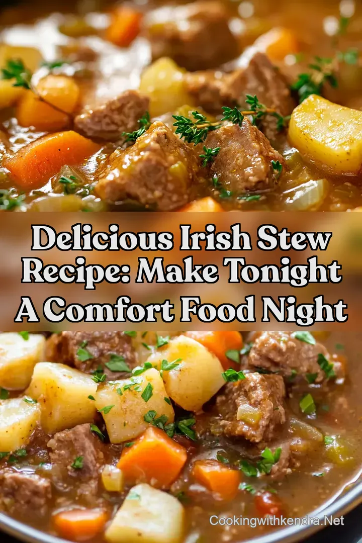 Delicious Irish Stew Recipe: Make Tonight A Comfort Food Night