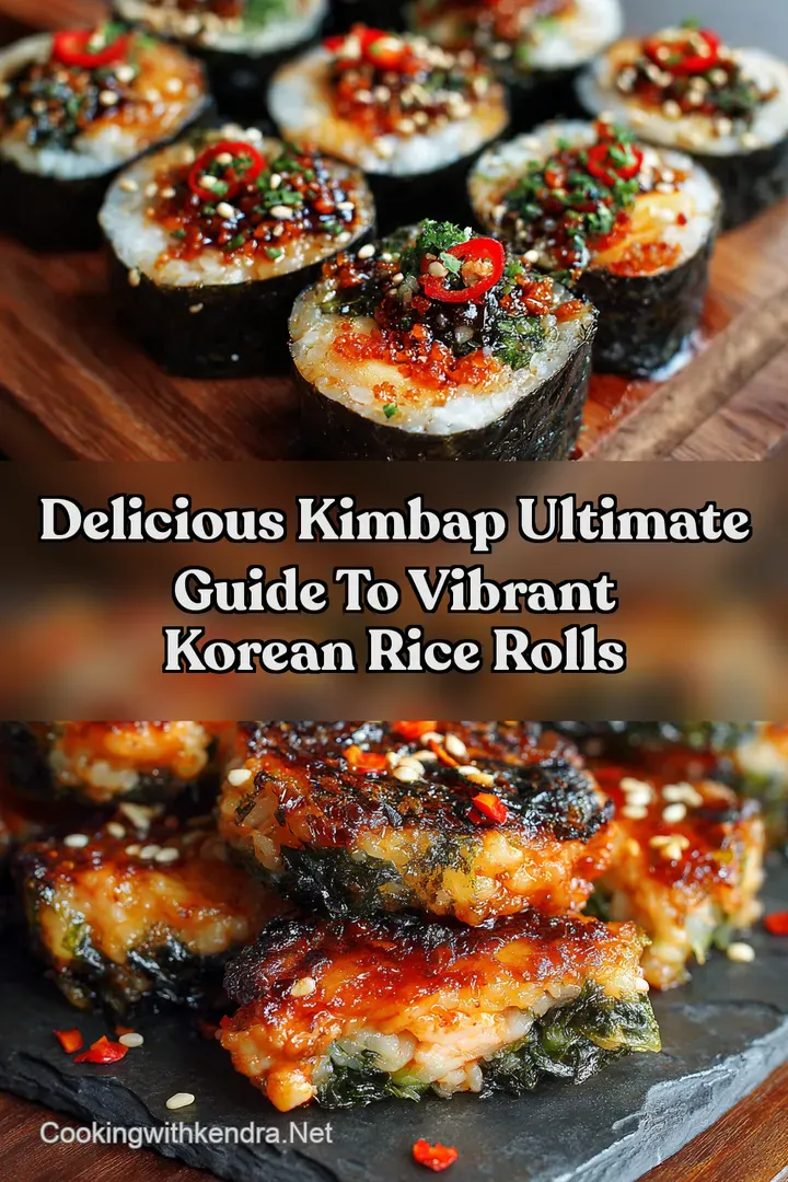 Delicious Kimbap Ultimate Guide to Vibrant Korean Rice Rolls