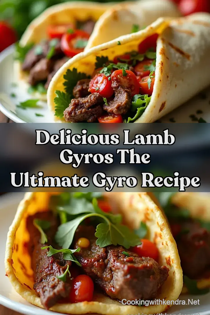 Delicious Lamb Gyros The ULTIMATE Gyro Recipe