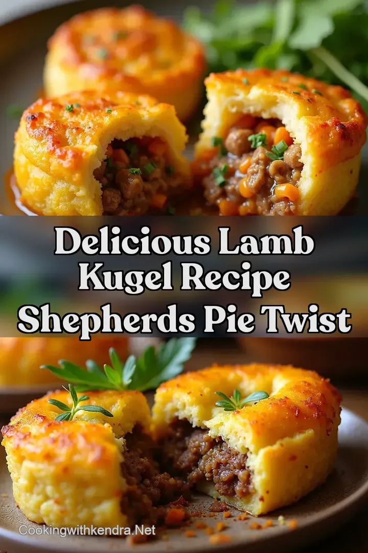 Delicious Lamb Kugel Recipe Shepherds Pie Twist