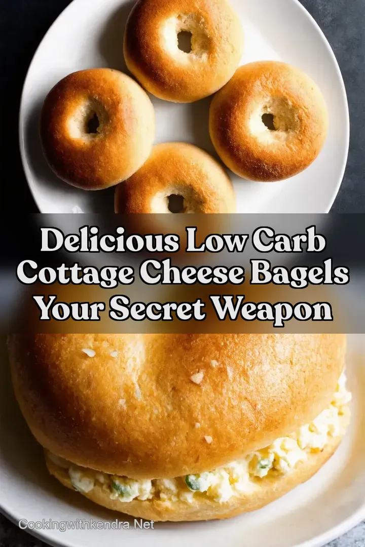 Delicious Low Carb Cottage Cheese Bagels Your Secret Weapon
