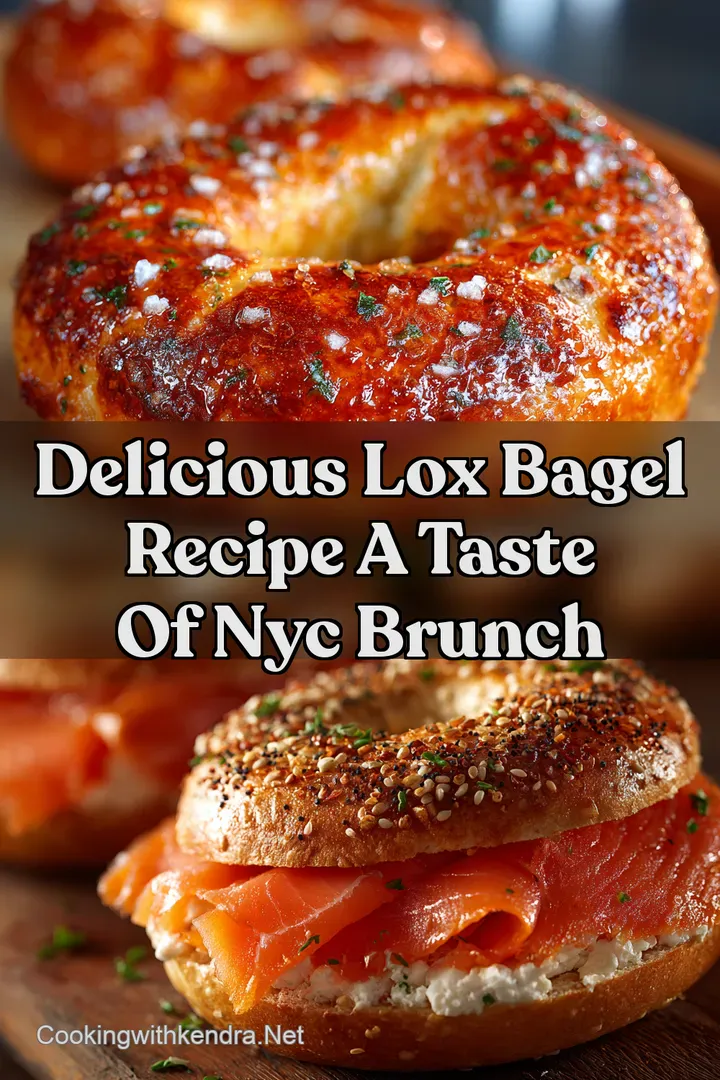 Delicious Lox Bagel Recipe A Taste of NYC Brunch