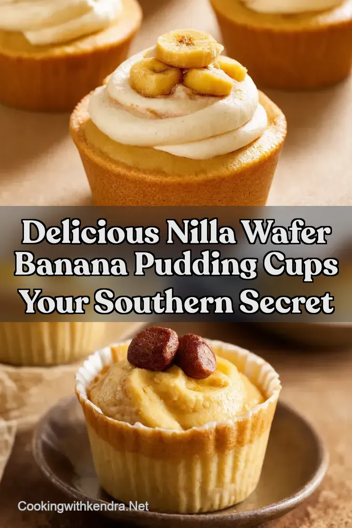 Delicious Nilla Wafer Banana Pudding Cups Your Southern Secret